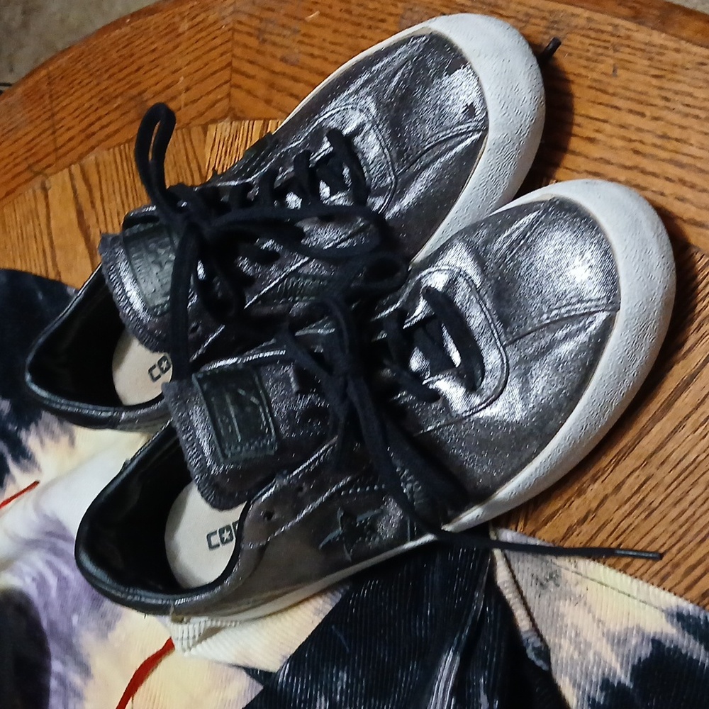 Converse‎ Metallic Gold W Blk. Star, Women's Sz.10 - Picture 16 of 16